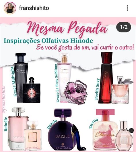 perfume da hinode que imita o numero 5 da chanel